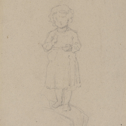 image for: Claudi Lorenzale - Nena - Cap a 1850-1870