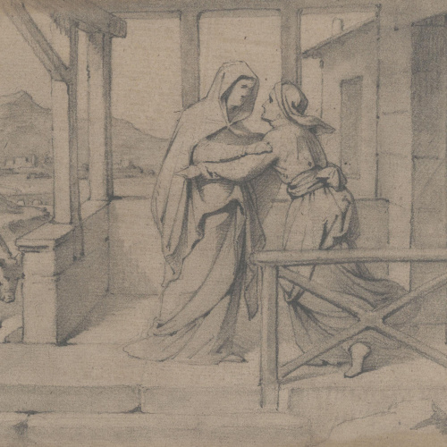 image for: Claudi Lorenzale - La Visitació - Cap a 1850-1870