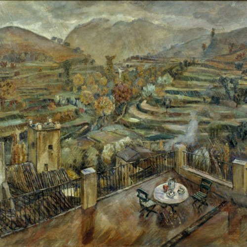 image for: Rafael Benet - La pluja - 1919