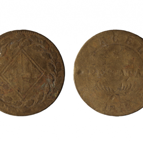 image for: Ocupació francesa - 1 pesseta - 1813