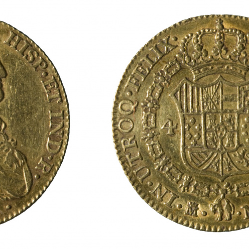 Carles IV d'Espanya - 4 escuts - 1791 image for: Carles IV d'Espanya - 4 escuts - 1791