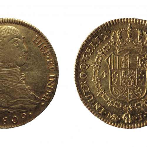 image for: Ferran VII d&#039;Espanya - 4 escuts - 1809