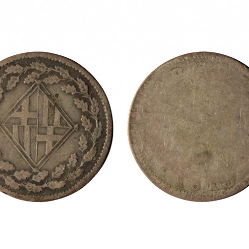 Ocupació francesa - 1 pesseta - 1813 image for: Ocupació francesa - 1 pesseta - 1813