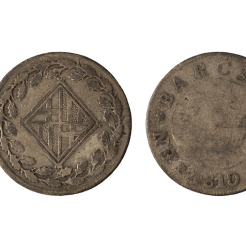 image for: Ocupació francesa - 1 pesseta - 1810
