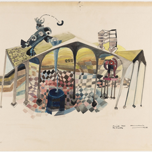 image for: Aurèlia Muñoz - Projecte per a «Font de la vida» - 1966