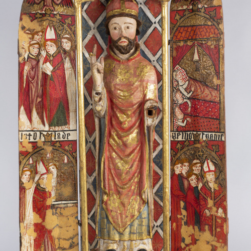 image for: Anònim. Aragó - Retaule-tabernacle de sant Nicolau - Primera meitat del segle XIV