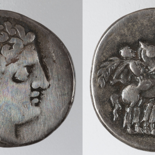 image for: Kese - Denari de Kese - Segona meitat del segle II aC