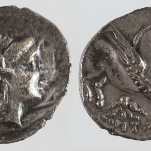 image for: Emporion - Dracma d&#039;Emporion - finals del segle II aC