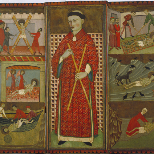 image for: Mestre d&#039;Estamariu - Retaule de sant Vicenç - Tercer quart del segle XIV