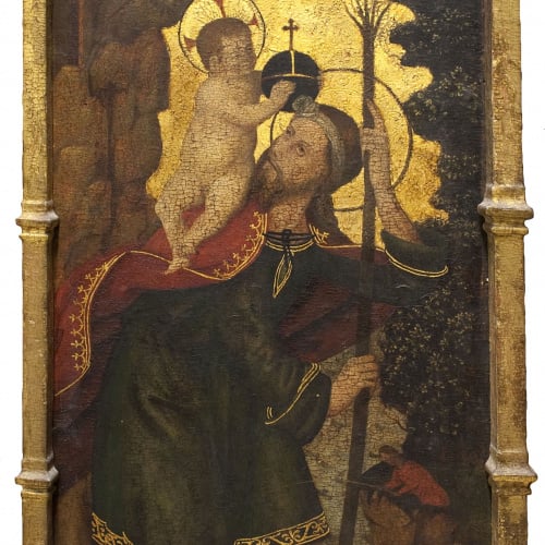 image for: Anònim - Sant Cristòfol - Cap a 1500