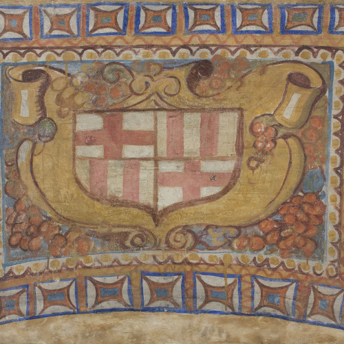 image for: Xavier Nogués - Fragment de la decoració mural del celler de les Galeries Laietanes - 1915