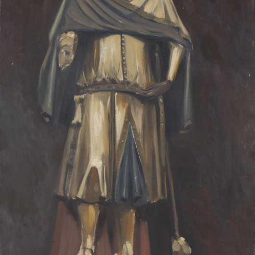 image for: Antoni de Ferrater - Còpia de l&#039;escultura coneguda com «Sant Carlemany», de Jaume Cascalls - Cap a 1890-1940