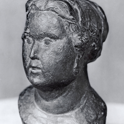 image for: Manolo Hugué - Cap de dona - Cap a 1919
