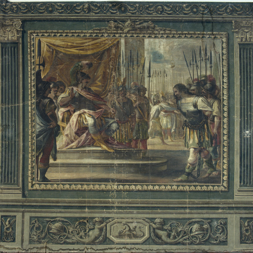 image for: Francesc Pla Duran dit El Vigatà - Guerrer encadenat és presentat davant Ròmul - Entre 1790-1800