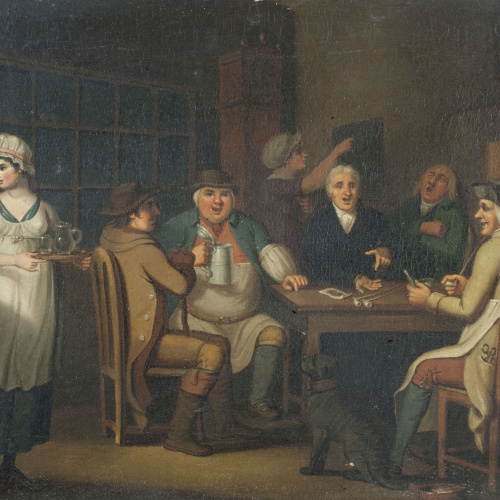 image for: Anònim. Anglaterra - Interior de taverna - Últim quart del segle XVIII