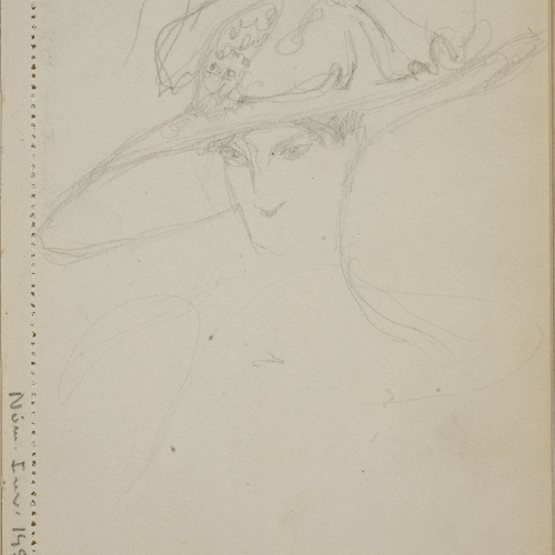 image for: Ismael Smith - Cap de dama - Cap a 1909-1916