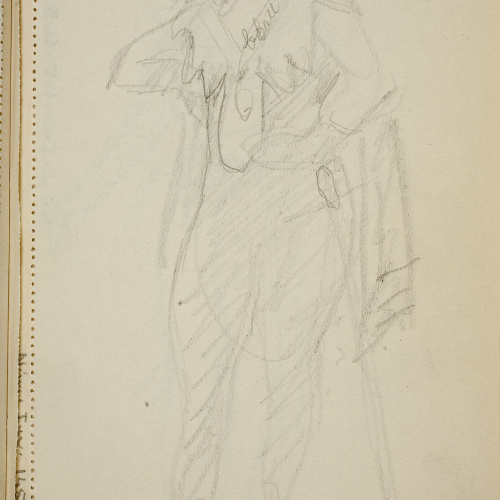image for: Ismael Smith - Croquis de figura masculina - Cap a 1909-1916