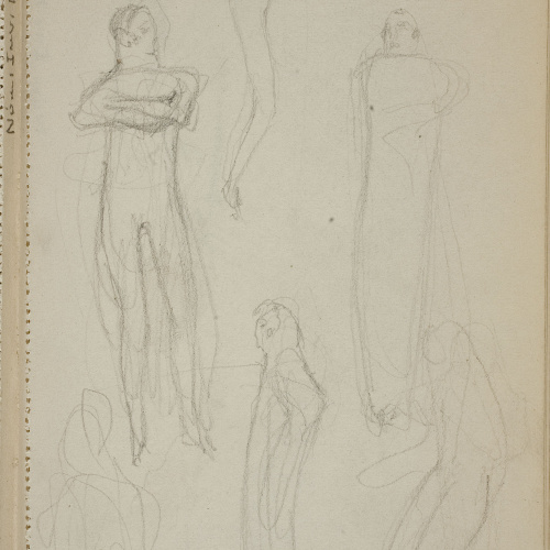 image for: Ismael Smith - Croquis de figures - Cap a 1916