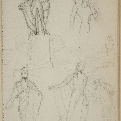 image for: Ismael Smith - Croquis de figures - Cap a 1916
