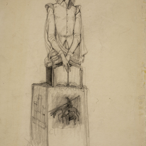 image for: Ismael Smith - Projecte de monument a Cervantes - Cap a 1914-1925