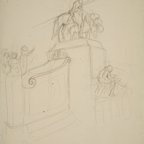 image for: Ismael Smith - Projecte de monument a Cervantes - Cap a 1914-1924