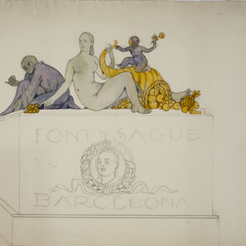 image for: Ismael Smith - Projecte de monument a Norbert Font i Sagué - 1915
