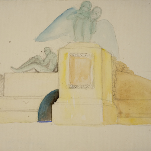image for: Ismael Smith - Projecte de monument a l'aviador Salvador Hedilla - 1917