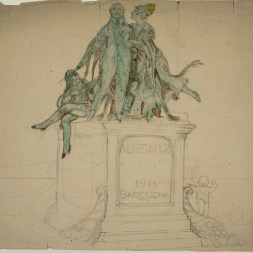 image for: Ismael Smith - Projecte de monument a Isaac Albéniz - 1915