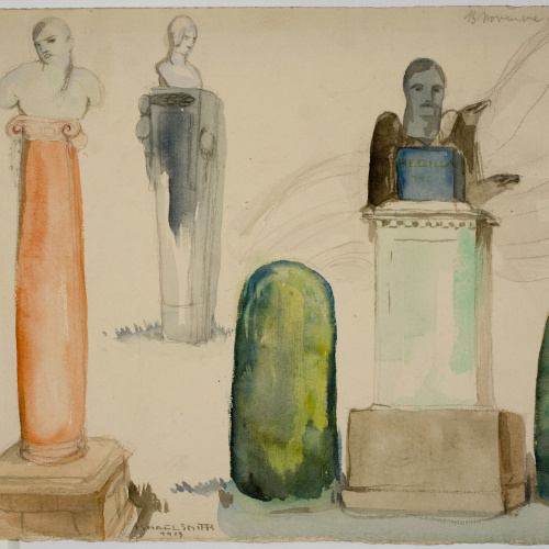 image for: Ismael Smith - Projecte de monument a l&#039;aviador Salvador Hedilla - 1917