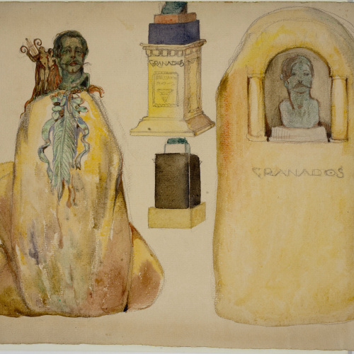 image for: Ismael Smith - Projectes de monument a Enric Granados per a Cerdanyola - 1917