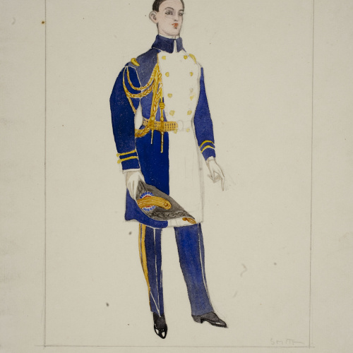 image for: Ismael Smith - Dandi amb uniforme militar - Cap a 1913