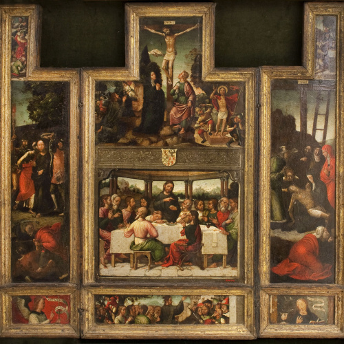 image for: Antonio de Comontes - Tríptic de la Passió de Crist - Entre 1515-1540