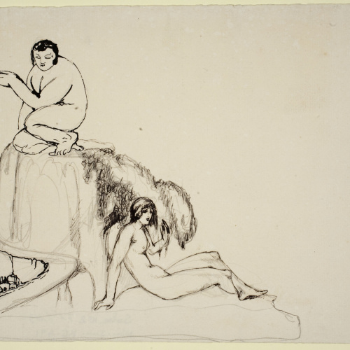 image for: Ismael Smith - Projecte de monument «El geni descobrint la vida» - Cap a 1912