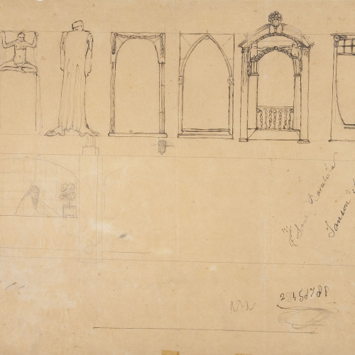 image for: Ismael Smith - Projecte d&#039;elements arquitectònics seriats per a Ceràmiques Serra - Cap a 1906-1909