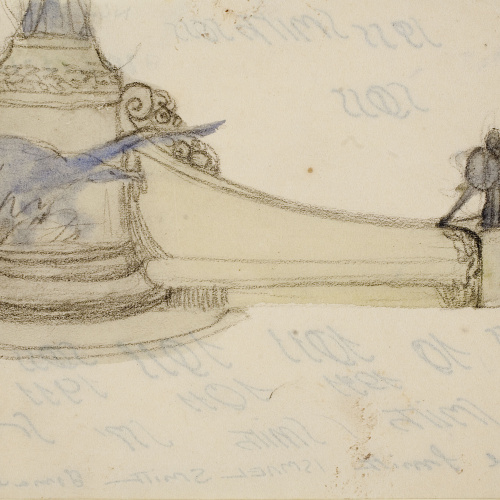 image for: Ismael Smith - Projecte de base per a un monument - 1911