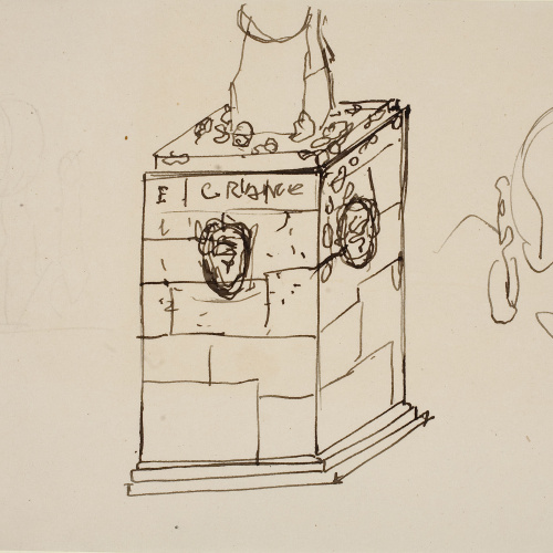 image for: Ismael Smith - Peanya de monument a Enric Granados - Cap a 1917