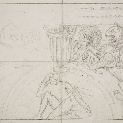 image for: Ismael Smith - Projecte de monument amb l&#039;escut de Catalunya - Cap a 1908-1911