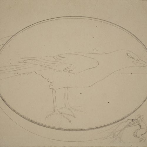 image for: Ismael Smith - Medalló amb ocell - Cap a 1906-1910