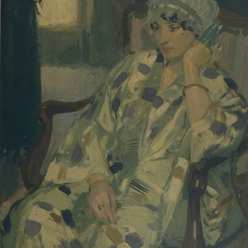 image for: Claudi Castelucho - Dona asseguda - 1917