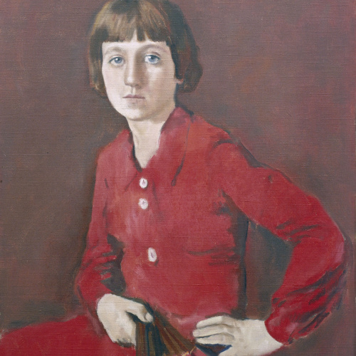 image for: Alfred Sisquella - Figura vermella - Cap a 1930-1935