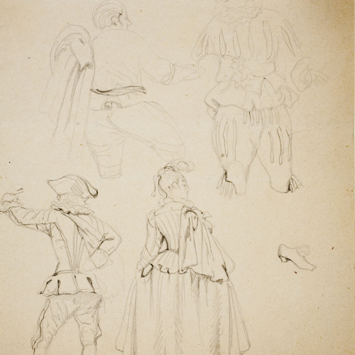 image for: Ismael Smith - Indumentària del segle XVIII - Cap a 1910