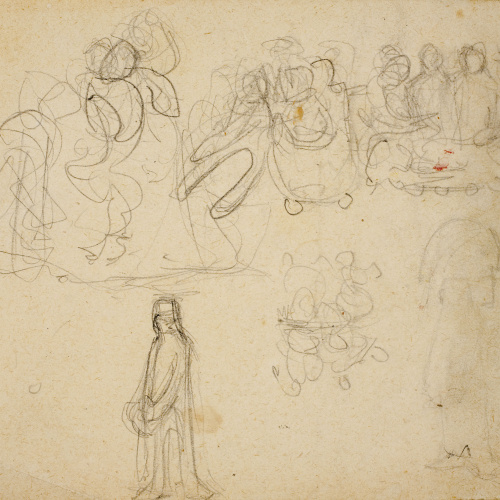 image for: Ismael Smith - Croquis de figures - Segle XX