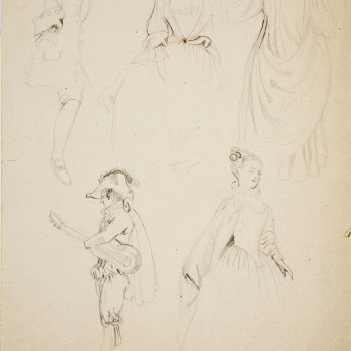 image for: Ismael Smith - Indumentària del segle XVIII - Cap a 1910