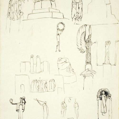 image for: Ismael Smith - Apunts del monument a Pere Turull - 1911