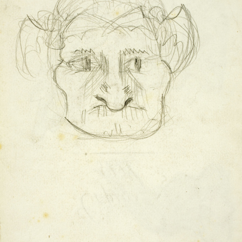 image for: Ismael Smith - Projecte d&#039;escultura (anvers) / Projecte d&#039;escultura (revers) - 1902 [1]