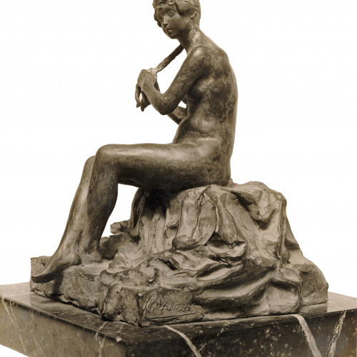 image for: Josep Cardona - Pentinant-se - Cap a 1919