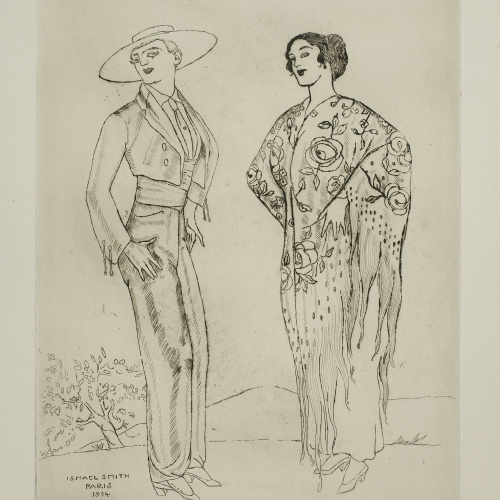 image for: Ismael Smith - Parella andalusa - 1914