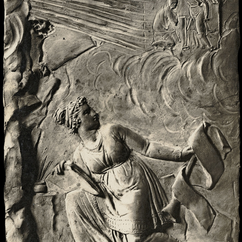 image for: Damià Campeny - La Fama escrivint la història de Crist: L&#039;Anunciació - Cap a 1816