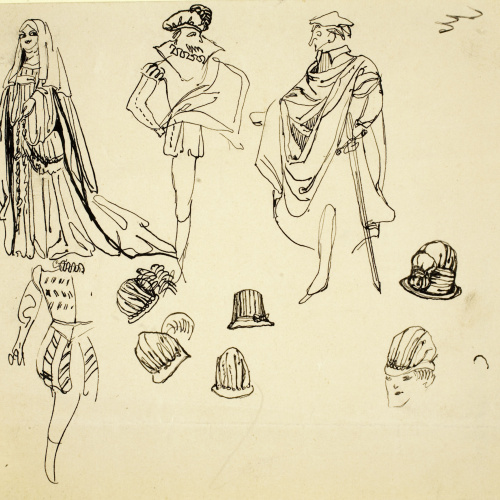 image for: Ismael Smith - Estudi d&#039;indumentària - Cap a 1910