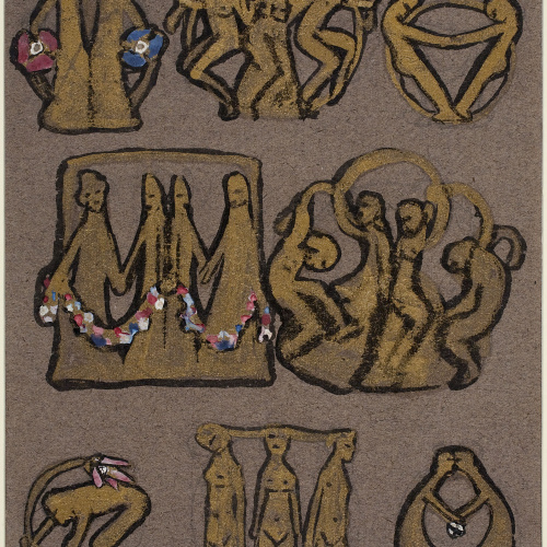 image for: Ismael Smith - Projecte de penjolls i agulles de pit - Cap a 1905-1907